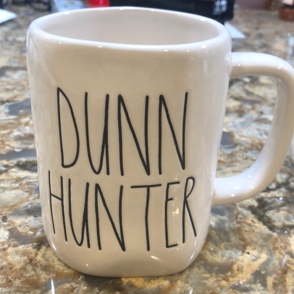 Rae Dunn DUNN HUNTER mug